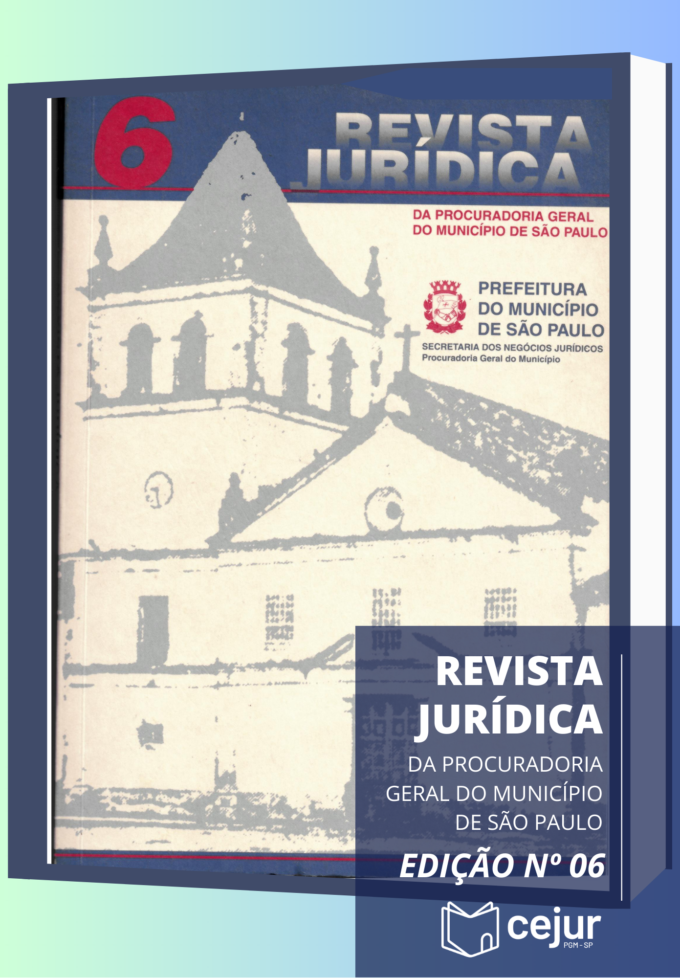 					Visualizar n. 6 (2008): Revista Jurídica da Procuradoria Geral do Município de São Paulo
				